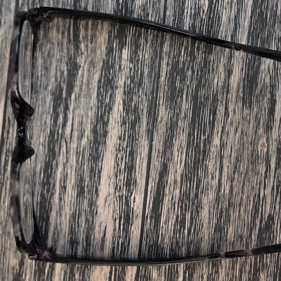 Chic Black Brown Tortoise Accent mCat-Eye Glasses - Picture 2 of 5